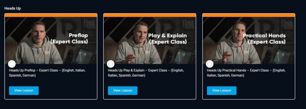 Heads UP section - raise your edge: expert tournament masterclass review
